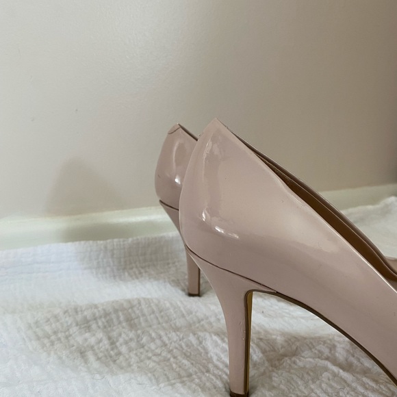 BCBGeneration Patent Nude Heels - USED - Picture 3 of 5